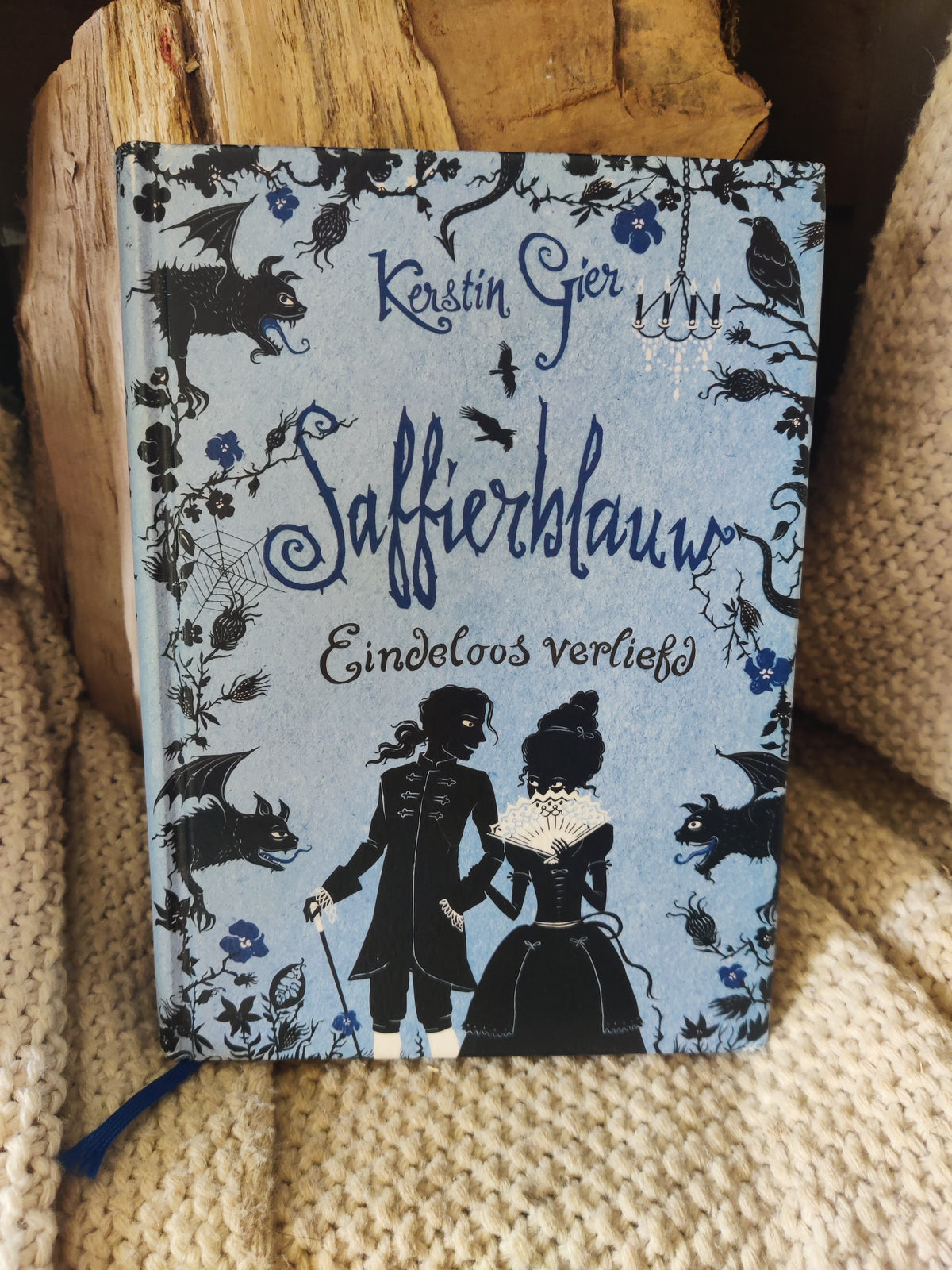 Saffierblauw