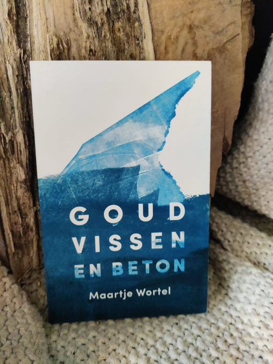 Goudvissen en beton