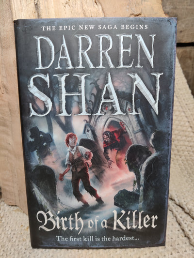 Boekkaft van Birth of a Killer door Darren Shan - Boekendraak