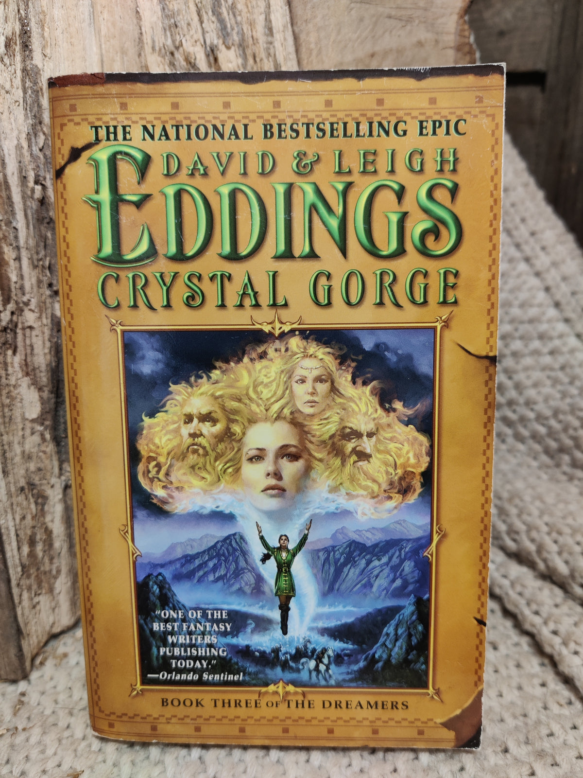 Boekkaft van Crystal Gorge door David & Leigh Eddings - Boekendraak