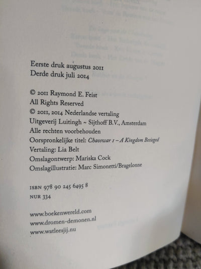 Foto van het boek