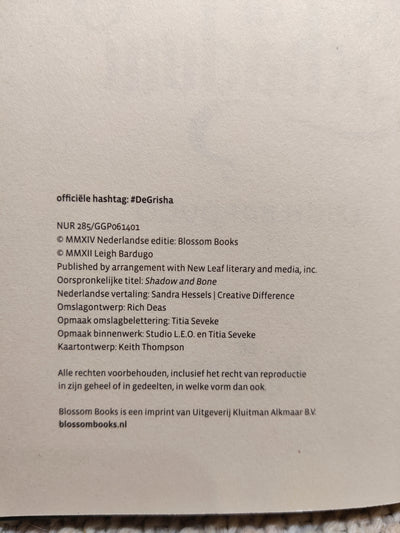 Foto van het boek