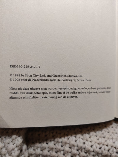Foto van het boek