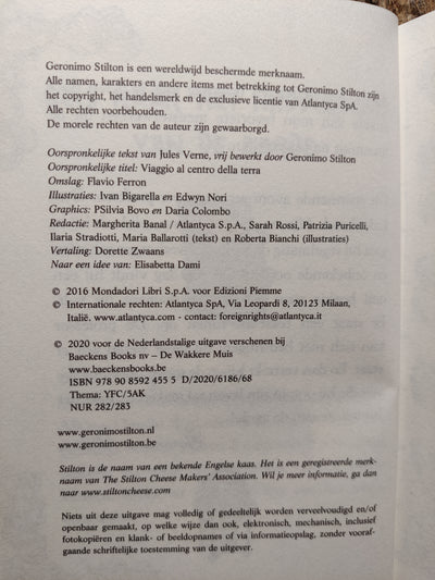 Reis naar het middelpunt van de aarde