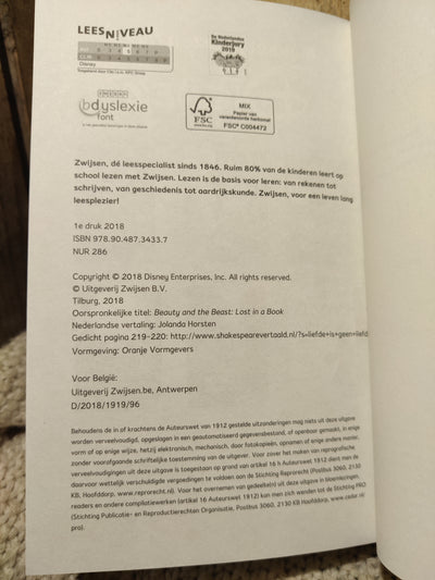 Gevangen in een Boek