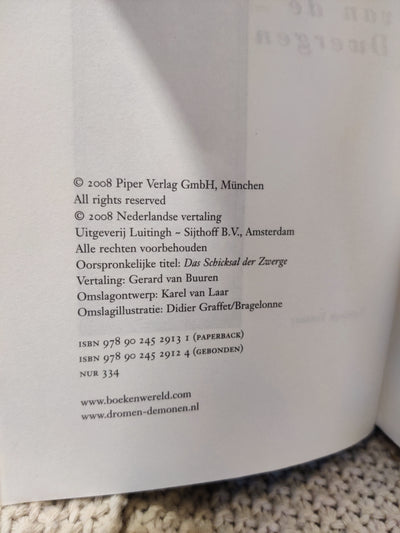 Het lot van de Dwergen